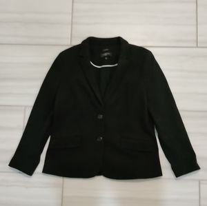 Talbots Black Aberdeen Knit Blazer 16P